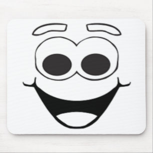HAPPY FACE MOUSE PAD