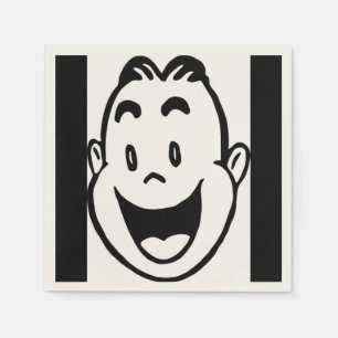 HAPPY FACE NAPKIN