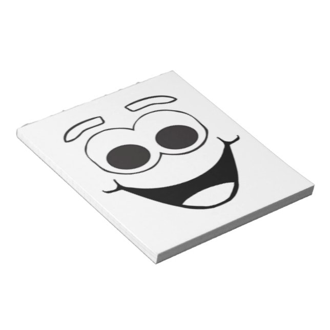 HAPPY FACE NOTEPAD (Angled)