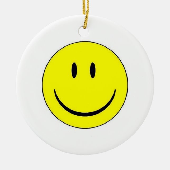 Happy Face Ornament (Front)