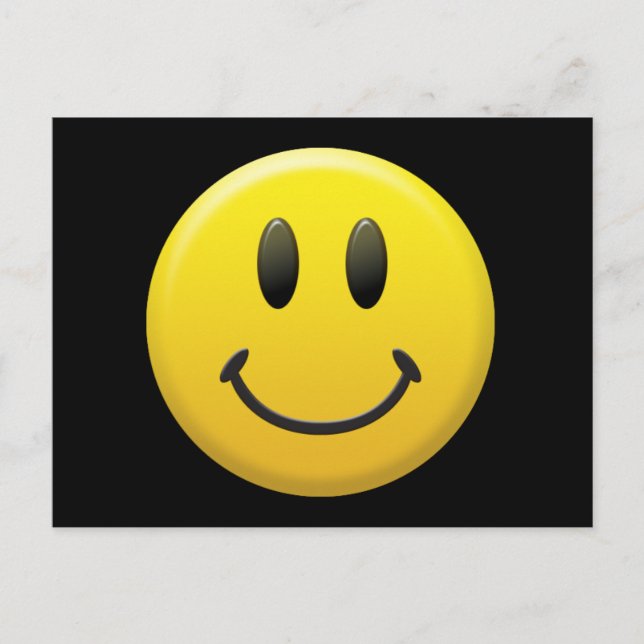 Happy Face Postcard (Front)