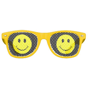 Happy Face Retro Sunglasses