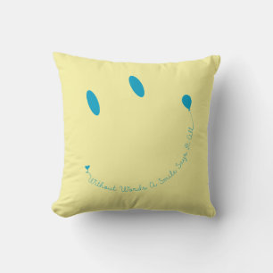 Happy Face Smile Cushion