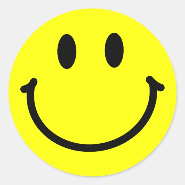 Happy Face Stickers (Front)