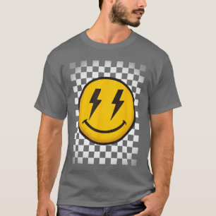 Happy Face with Lightning Bolts friends T-Shirt