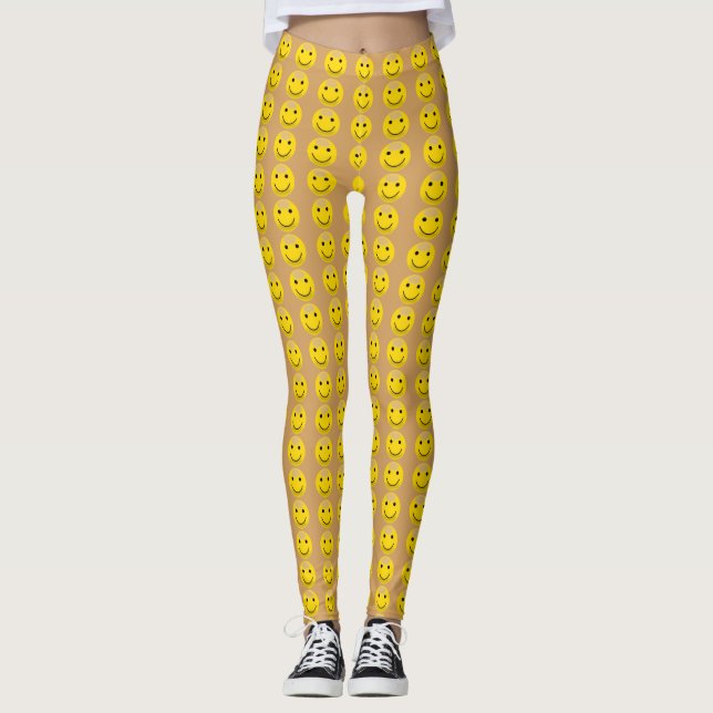 Happy Face Women's Leggings (Front)