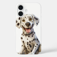 HAPPY FACED DALMATIAN PUPPY DOG