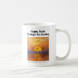 happy faces through art history mug-john turner coffee mug