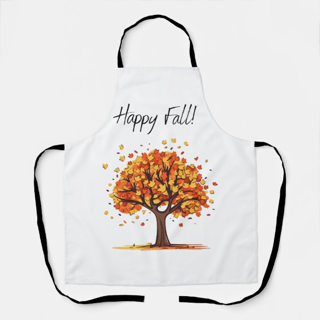 Happy Fall! Apron (Front)