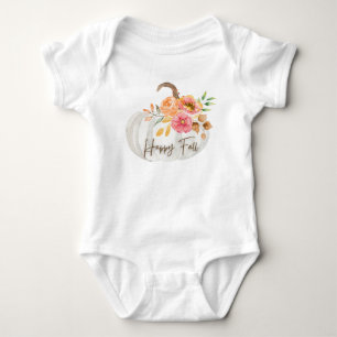 Happy fall baby bodysuit