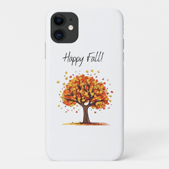 Happy Fall! Case-Mate iPhone Case (Back)