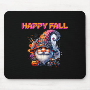 Happy Fall Gnome Mouse Pad