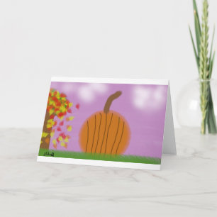 Happy Fall Greeting Card