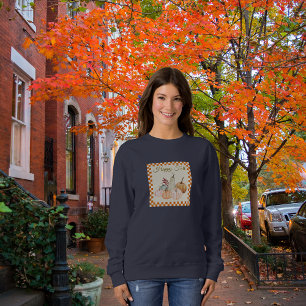 Happy Fall Harvest Personalize Message or Name Sweatshirt