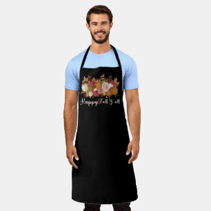 Happy Fall Y'all Apron