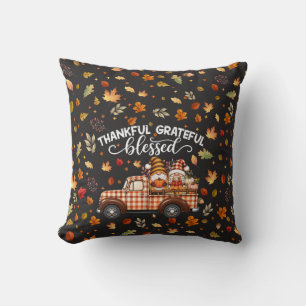 Happy Fall Yall Autumn Harvest Gnome Cushion
