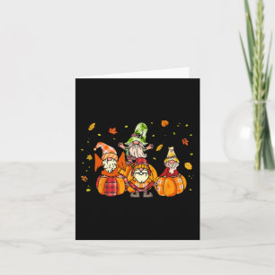 Happy Fall Yall Buffalo Pumpkin Autumn Gnomes Fal Card