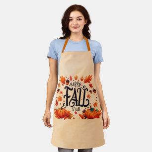 Happy Fall Y'all classic Apron