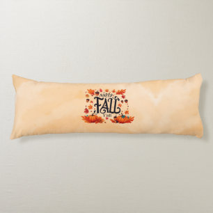 Happy Fall Y'all classic Body Cushion