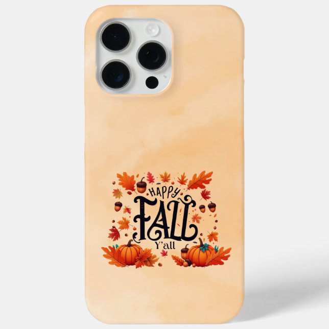 Happy Fall Y'all classic  Case-Mate iPhone Case (Back)