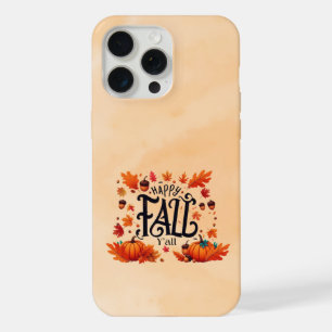 Happy Fall Y'all classic iPhone 15 Pro Max Case