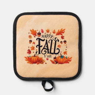 Happy Fall Y'all classic  Pot Holder
