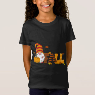 Happy Fall Y'all Gnome Autumn Gnomes Pumpkin Spice T-Shirt