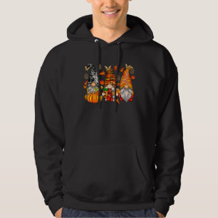 Happy Fall Y'all Gnome Pumpkin Truck Autumn Thanks Hoodie