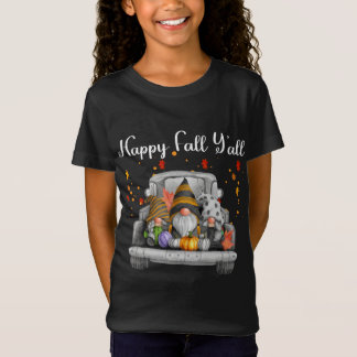 Happy Fall Ya'll Gnomes T-Shirt