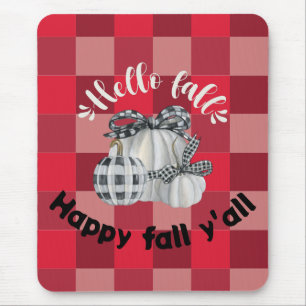 Happy Fall Y'all Mouse Pad