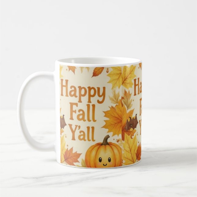 Happy Fall Y'all Mug (Left)