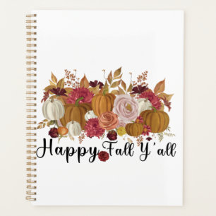 Happy Fall Y'all Planner