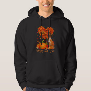 Happy Fall Y'All Pumpkin Boxer Dog Thanksgiving Da Hoodie