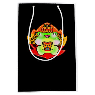 Happy Fall Y'all Pumpkin Fall Season Oversized Medium Gift Bag