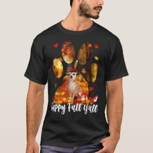 Happy Fall Y'all Thanksgiving Chihuahua Pilgrim Do T-Shirt