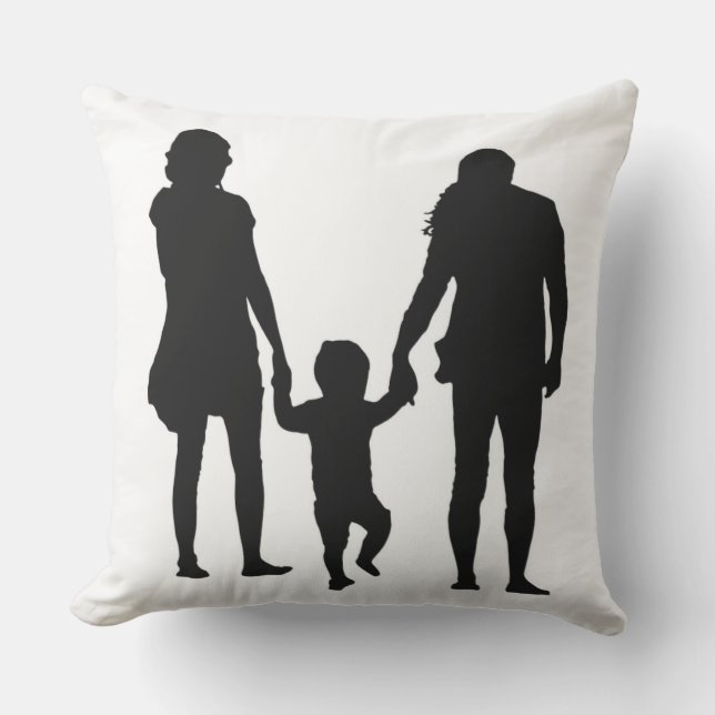 HAPPY FAMILY CUSHION (Front)