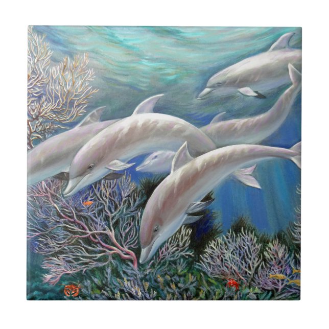Happy_Family_-_Dolphins_Are_Awesome.JPG Tile (Front)