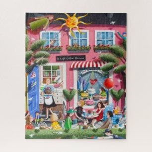 Happy family jigsaw puzzle