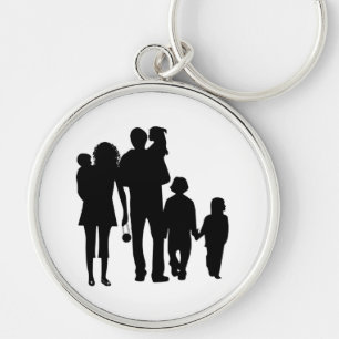 HAPPY FAMILY KEY RING