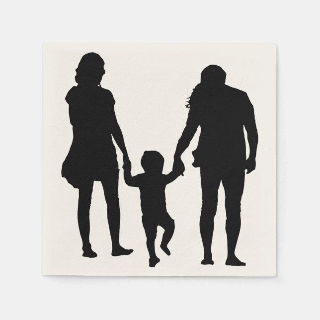HAPPY FAMILY NAPKIN (Front)