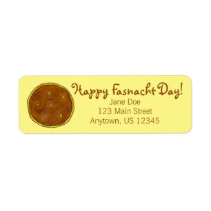 Happy Fasnacht Fastnacht Day Doughnut Doughnut