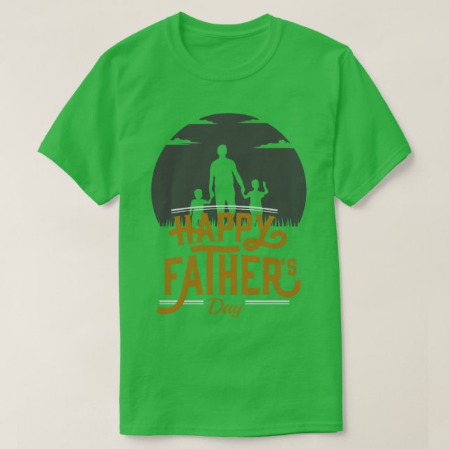 happy father day 1 T-Shirt (Design Front)
