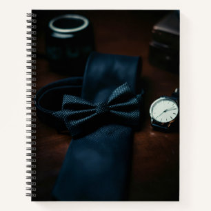 happy father day and luxury tie notebook