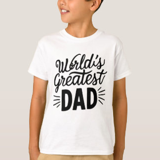 Happy Father' Day typography t-shirt design
