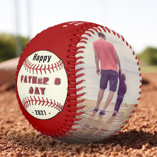 Happy Father`s Day, Best Dad Ever Photo Collage Baseball