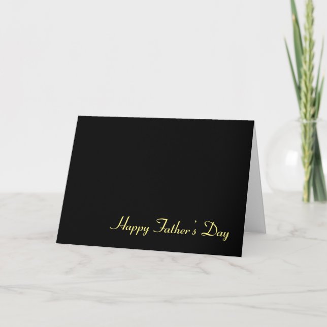 Happy Father’s Day, card (Front)