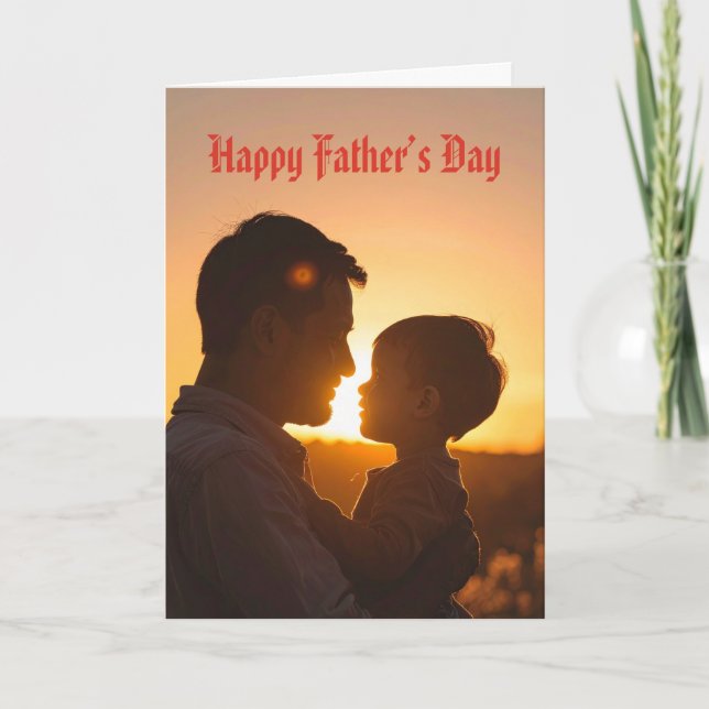 Happy Father’s Day Card – Best Dad Ever (Front)