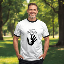 Happy Father’s Day Handprint T-Shirt