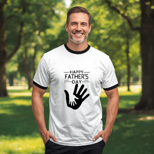 Happy Father’s Day Handprint T-Shirt