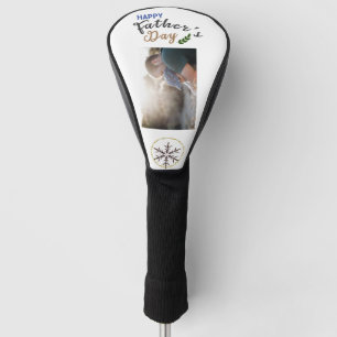 Happy Father’s Day Personalised Photo Golf Club  Head Cover
